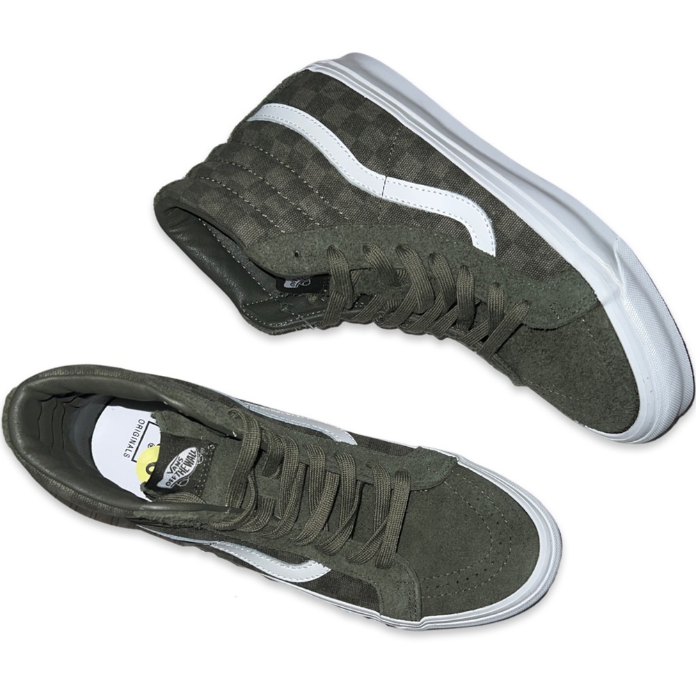 VANS VAULT OG SK8-HI LX GRAPE LEAF CHECKER - Picture 13 of 16